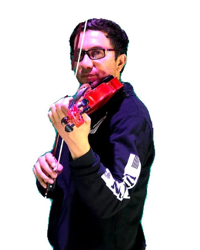 David Gutierrez, profesor de violín y solfeo en UNIVEMM